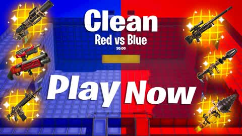 Clean Red vs Blue