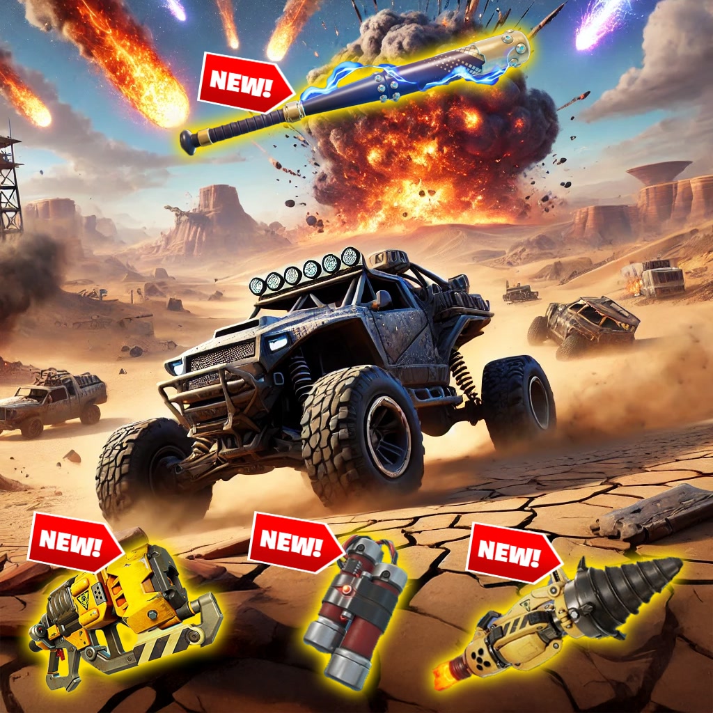 APOCALYPSE ROAD 💥NEW CARS & WEAPONS! — FN Maps Stats