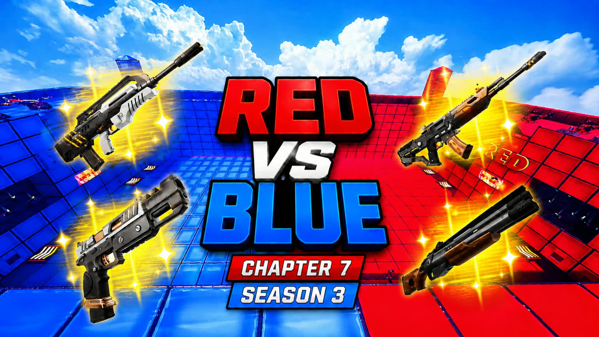 🔴 Red VS Blue 🔵 WAR