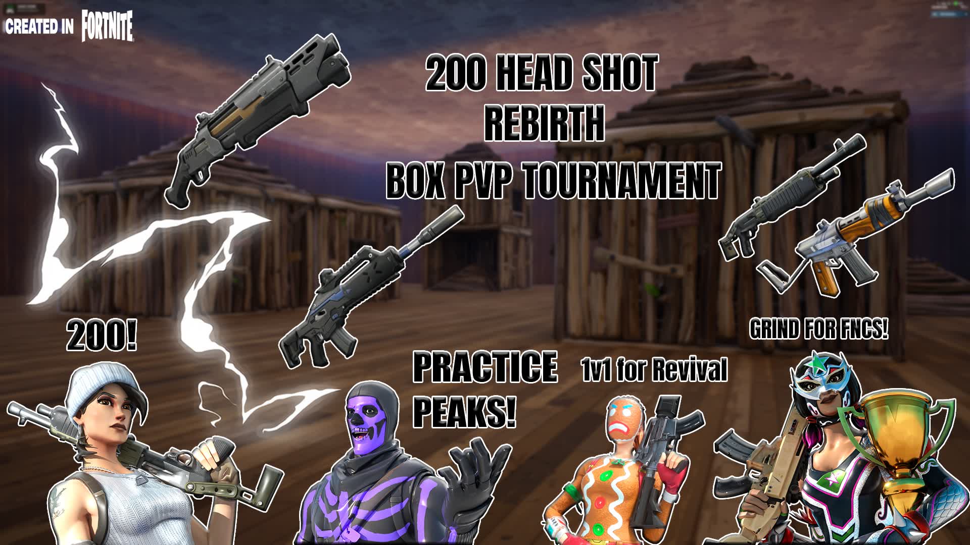 REBIRTH BOX PVP - 200 HEADSHOT!