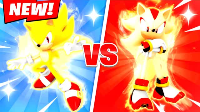 SONIC VS SHADOW - CHAOS RED VS BLUE 🔴🔵