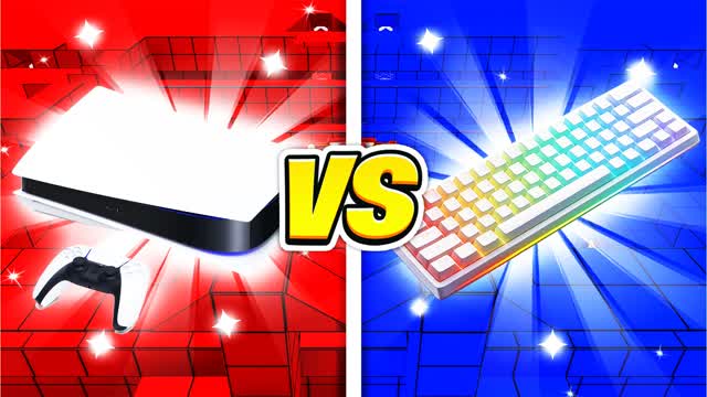 CONSOLE VS PC INSANE RED VS BLUE 🔴🔵