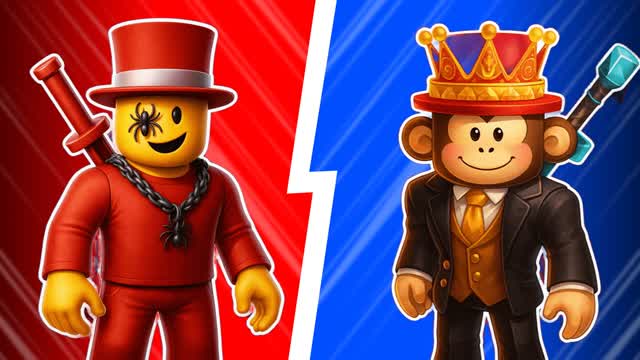 SUPER RED VS BLUE 🔴🔵By Maco