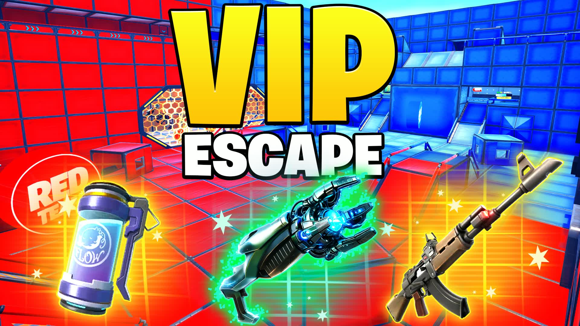 Vip Escape 🔴 RED VS BLUE 🔵 VIP ESCAPE 3533-8380-9241 by blazebolt - Fortnite