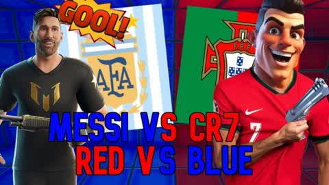 💀MESSI VS CR7😈-RED VS BLUE🔴🔵