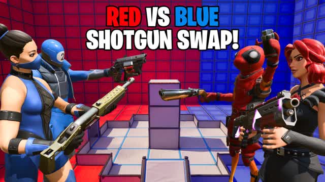 Red vs Blue: Shotgun Arena!