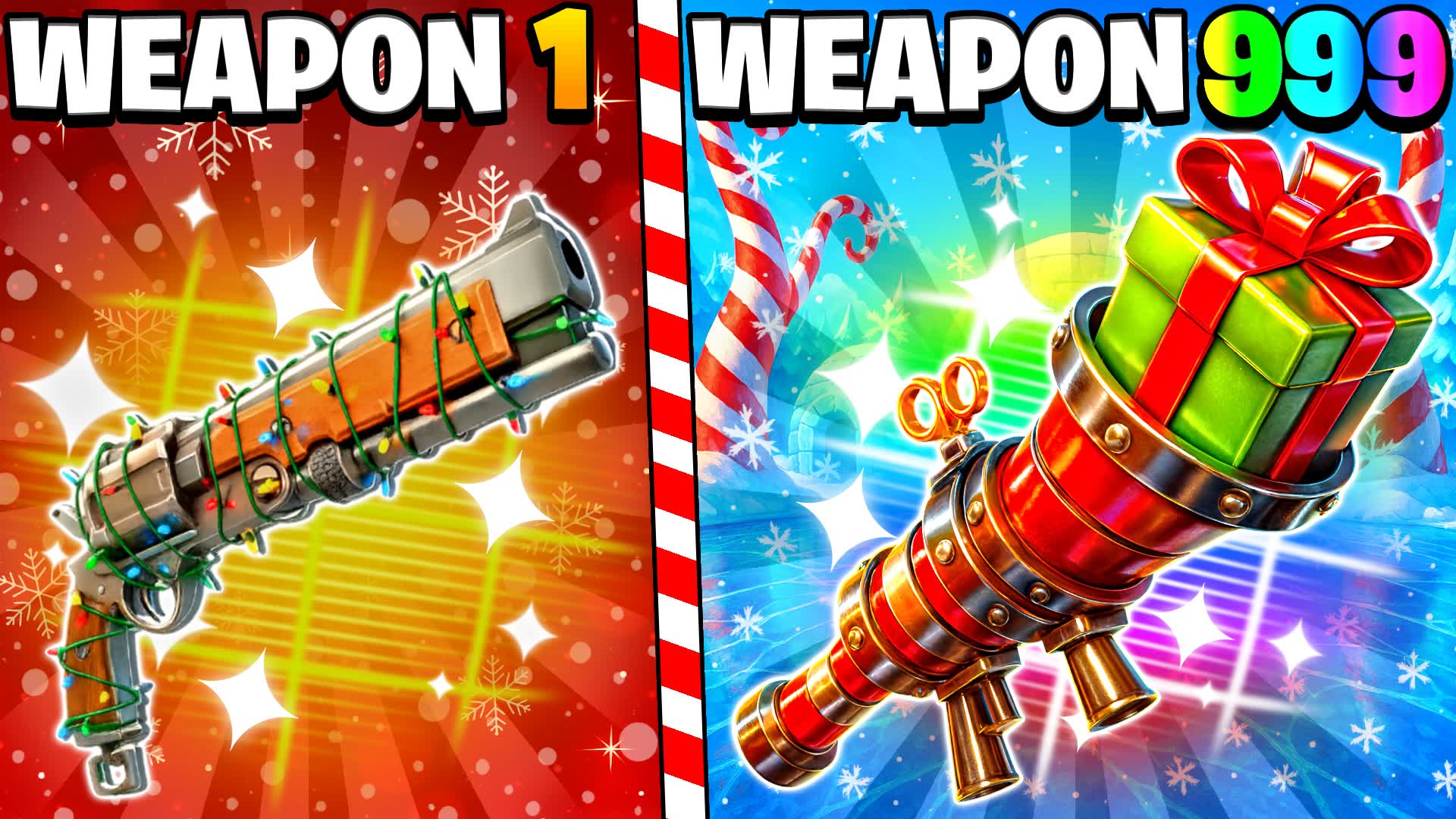 🧊 ICY WINTER GUN GAME ❄️ONE HITS 🔫