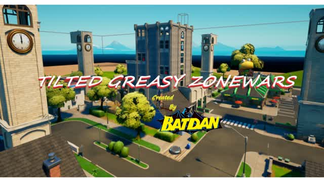Tilted Zonewars in Greasy Grove  - UEFN