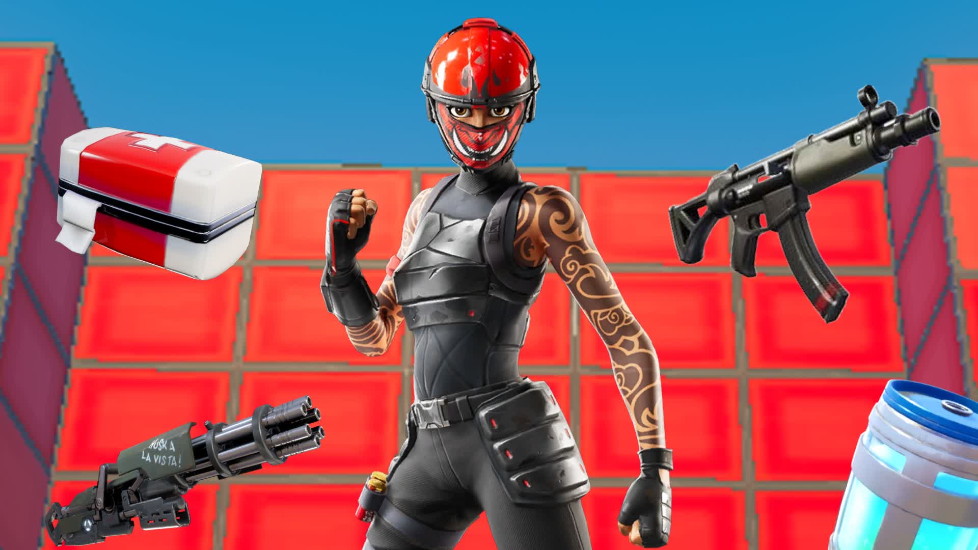 THE MINI PIT 208790228373 by zaxyfn Fortnite Creative Map Code