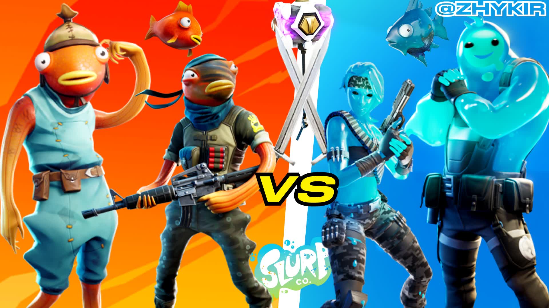 Fishy VS Slurp MELEE BATTLE 2863 5366 2012 By Zhykir Fortnite Fishy VS Slurp MELEE BATTLE 2863 5366 2012 By Zhykir Fortnite