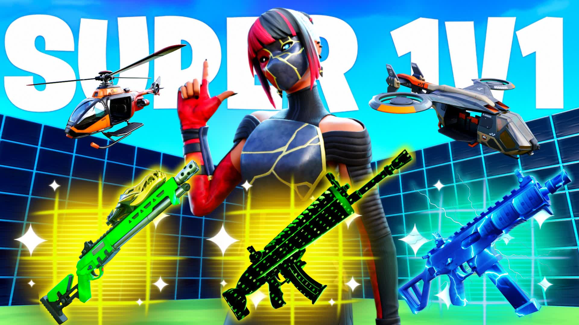 SUPER 1V1 ALL GUNS ＆ VEHICLS FFA