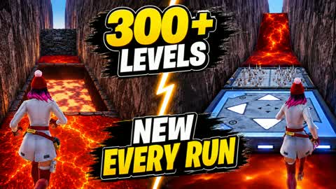 🔥Random Lava Parkour 300+🔥