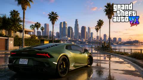 GTA6 DRIVE 🚗GRAND THEFT AUTO VI 🚗 CARS