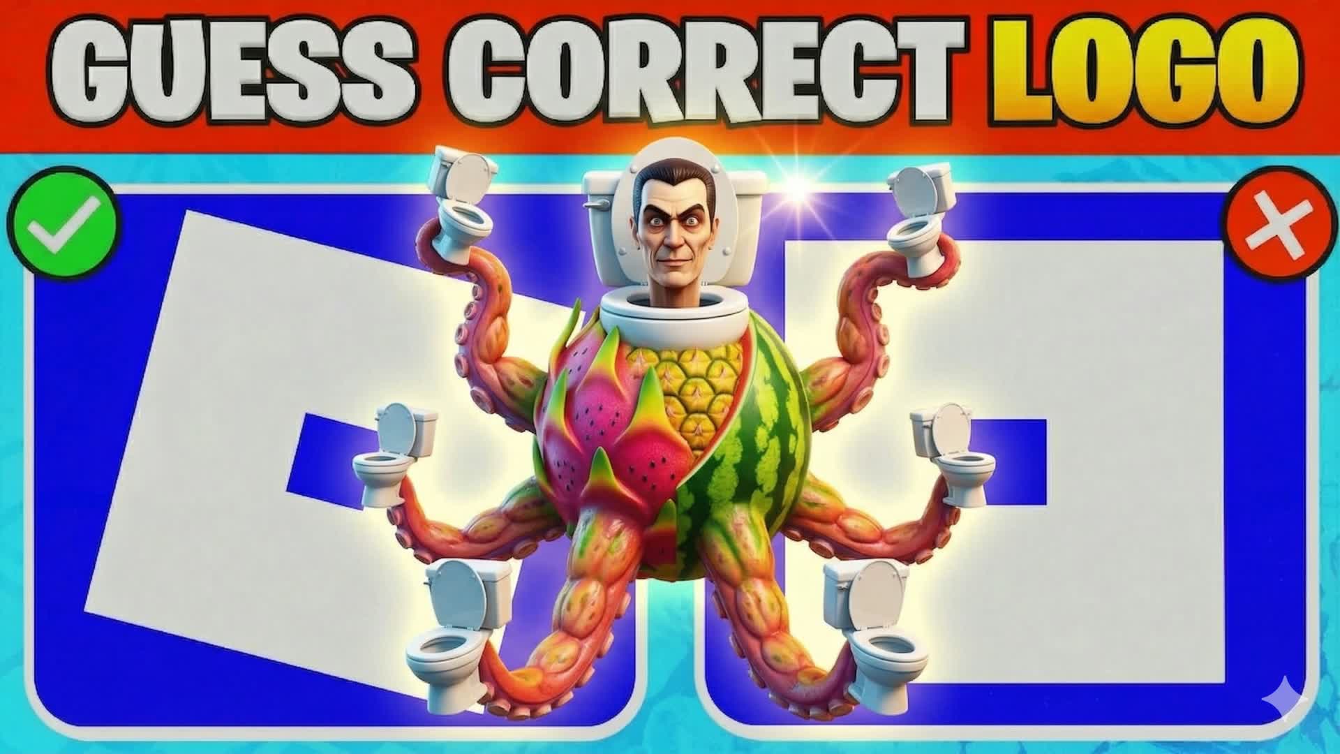 ノーウェイ スキビディ テンタフルーツ ゲス ロゴ！