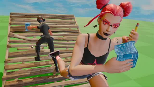 1v1 Build Fights [200 Pump] Wael