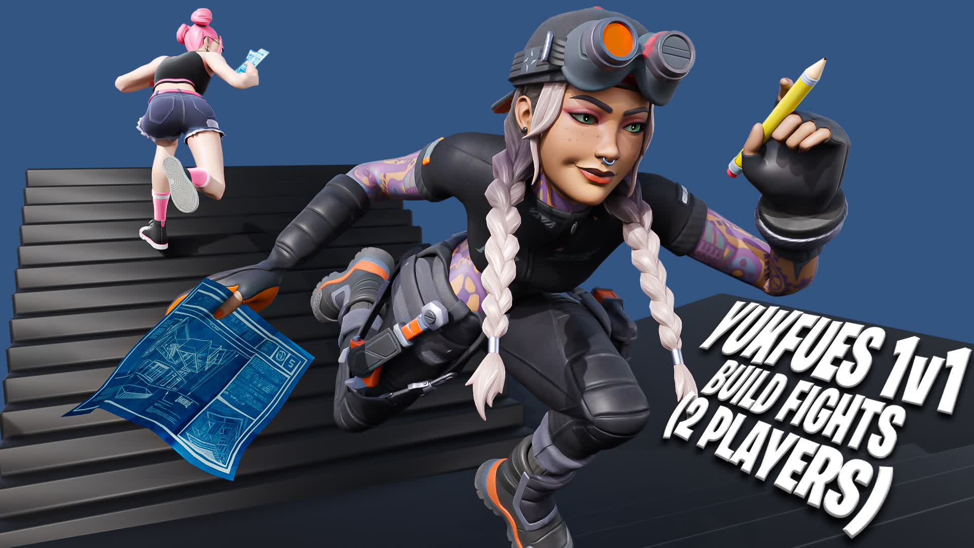 Yukfues 1v1 ビルドファイト (2人)