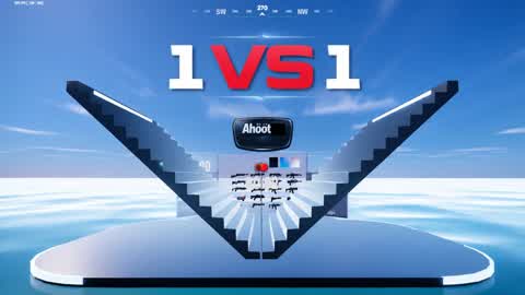Ahoot 1 VS 1 Map