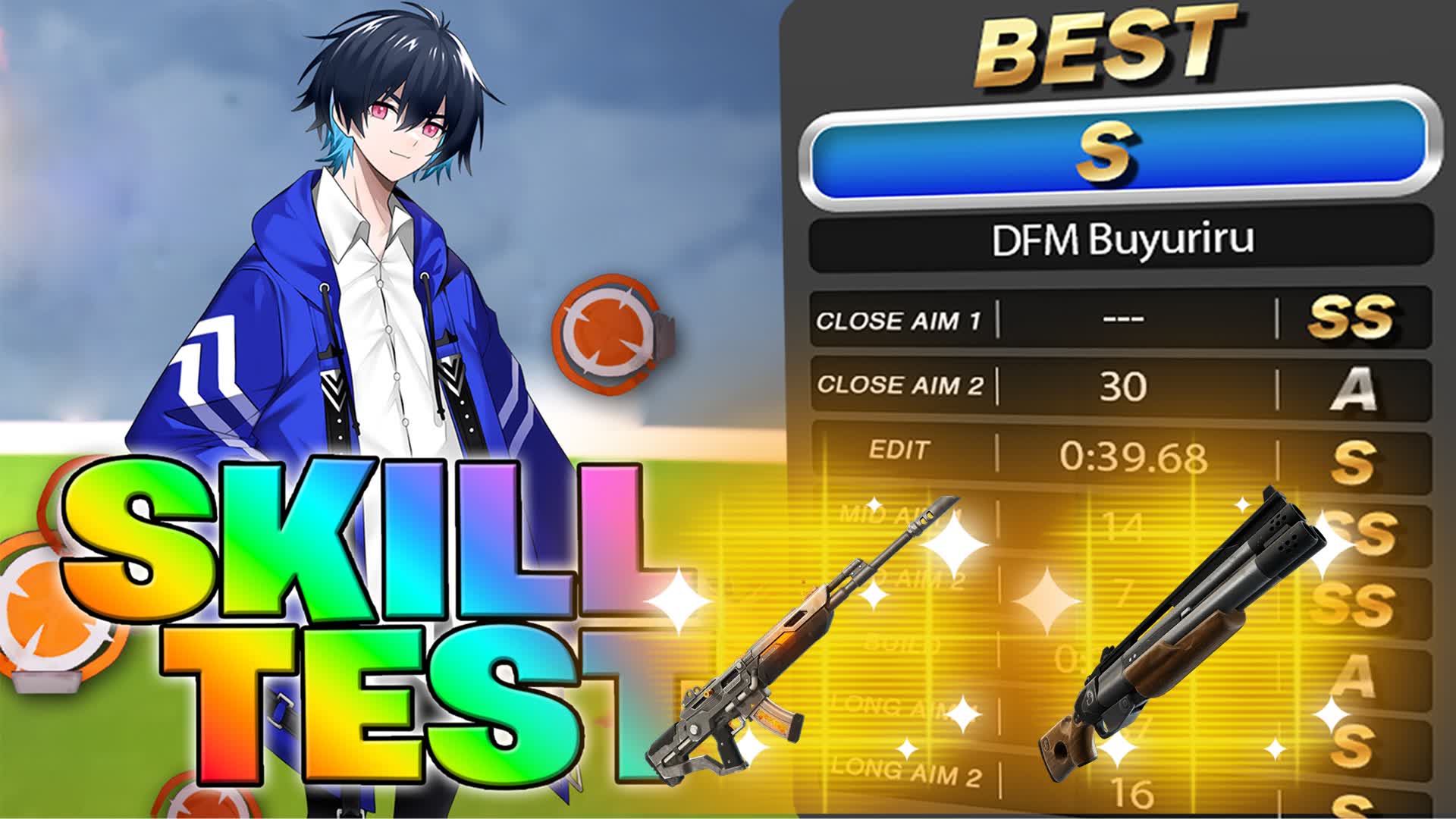 ぶゅりる 神練習マップ AIM EDIT PRACTICE | ぶゆりる 新武器