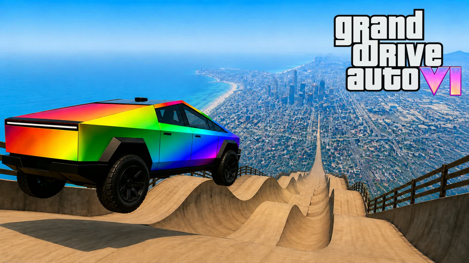 CAR GAME 🕹️ RAMP JUMP HORROR