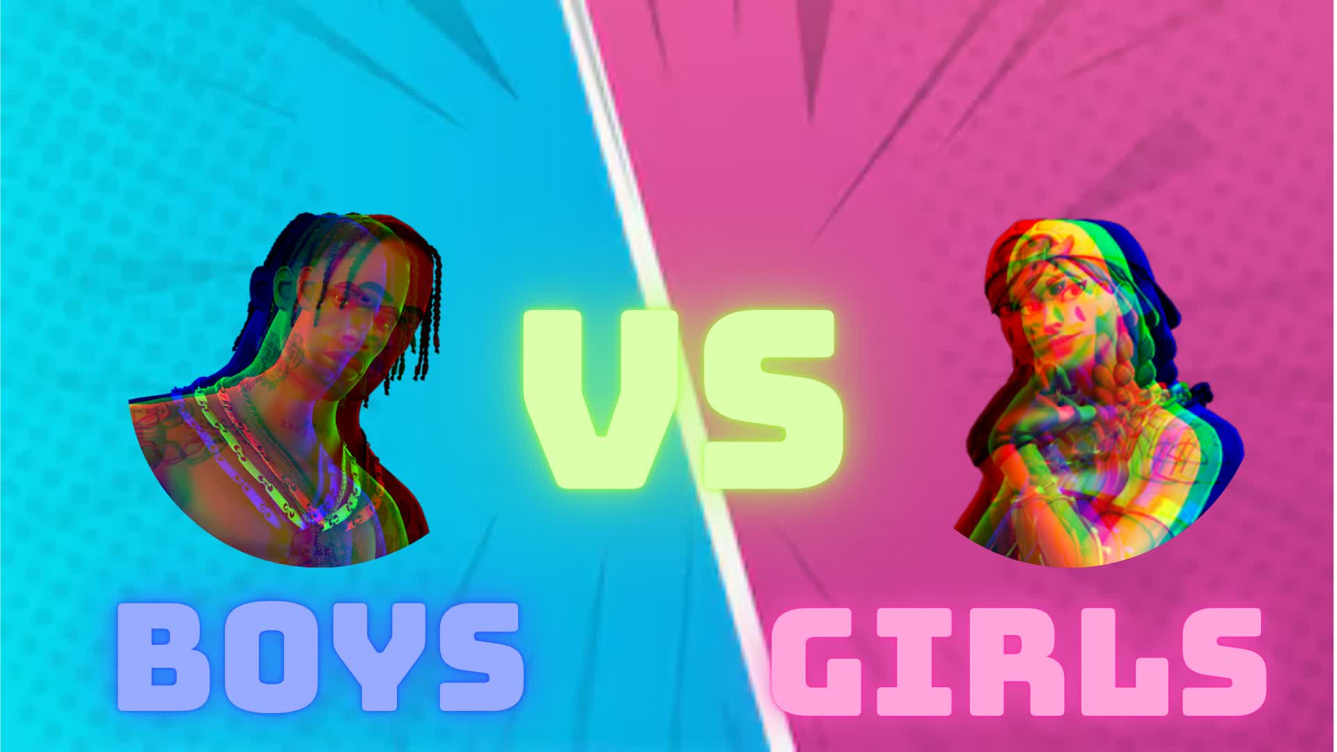 👦Boys VS Girls👧 - BoxFight