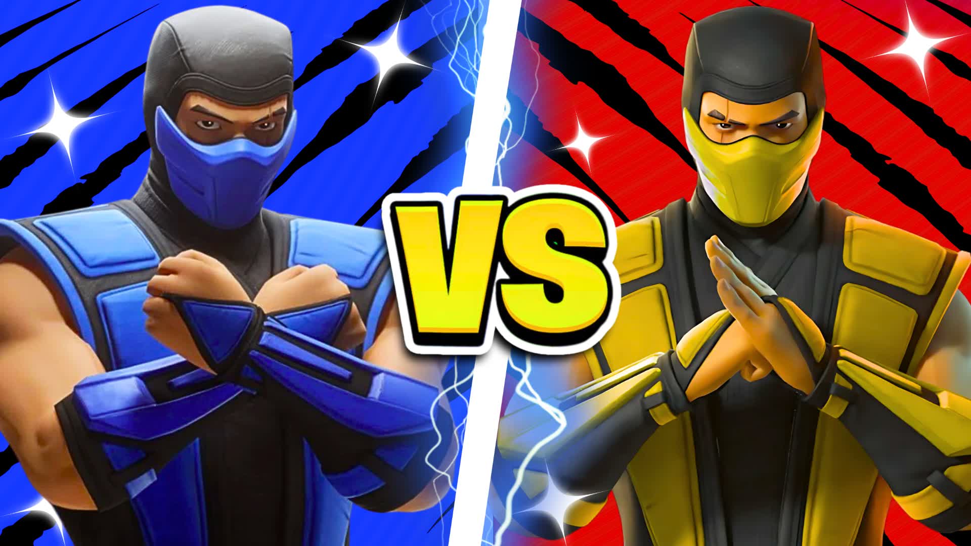 SUBZERO VS SCORPION RED VS BLUE 🔴🔵