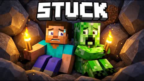 STEVE AND CREEPER SCARED 33 LVL