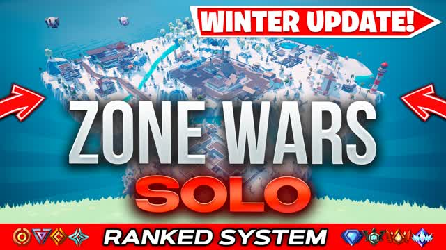 💖 SOLO - ZONE WARS | WINTER UPDATE ❄️