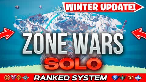 💖 SOLO - ZONE WARS | WINTER UPDATE ❄️