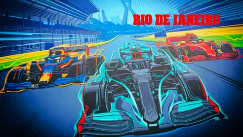 🇧🇷 F1 Rio de Janeiro Race Track 🇧🇷