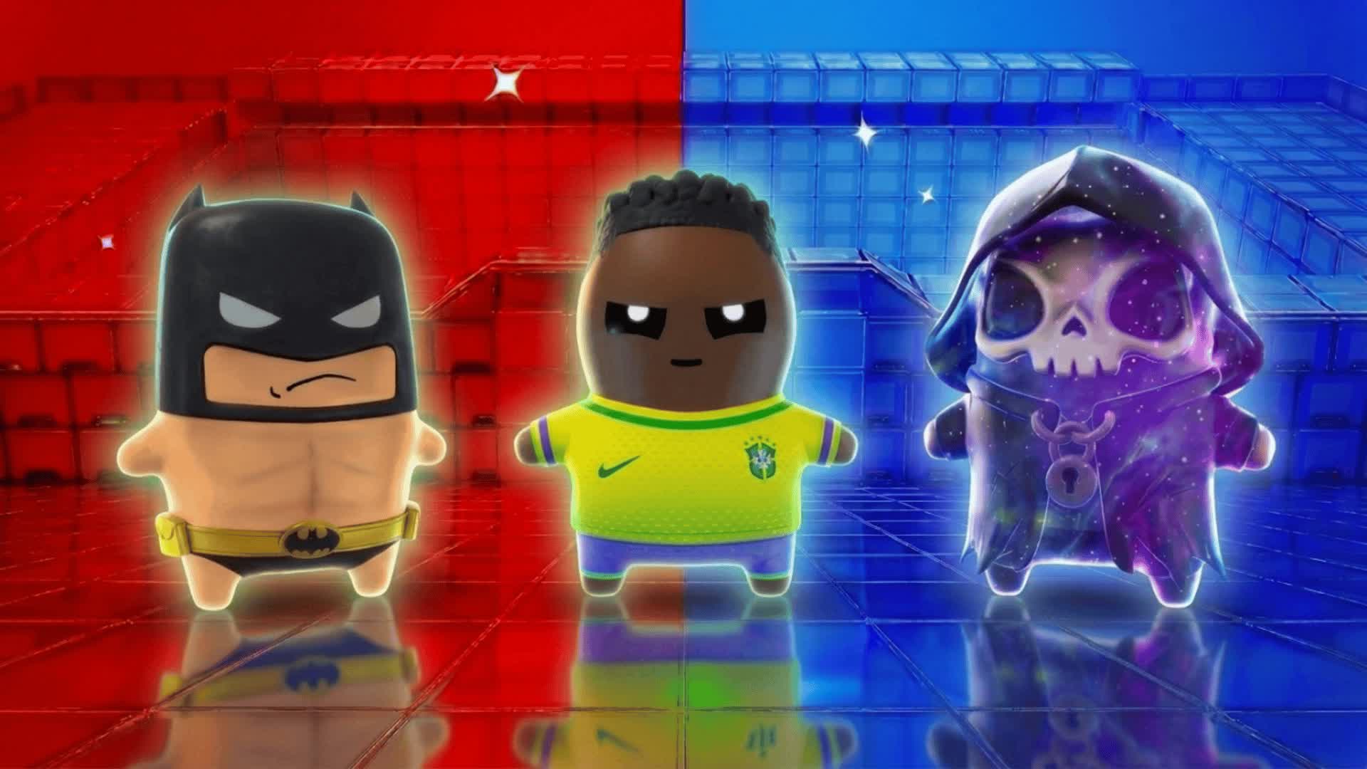SUPER CRAZY FUN RED VS BLUE 🔴🔵FRIENDLY