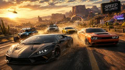 Desert Speed Rush