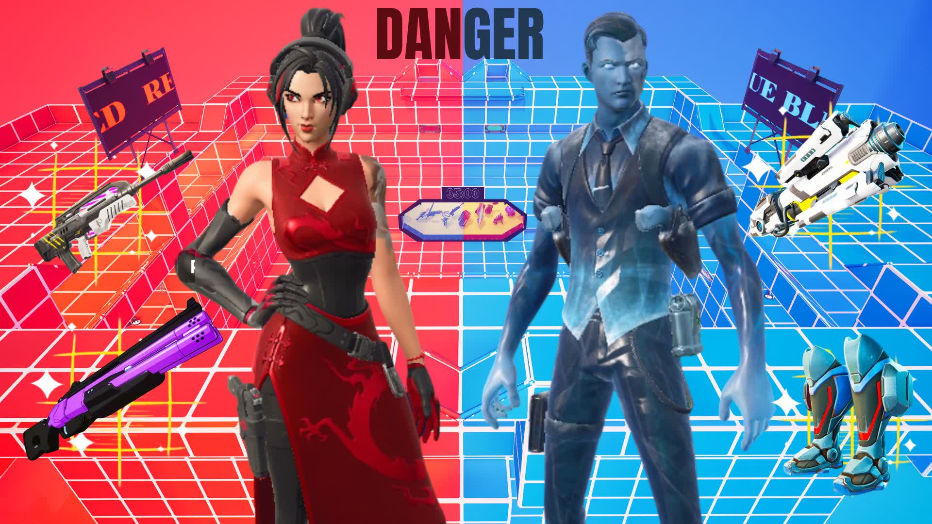 RED vs Blue DANGER