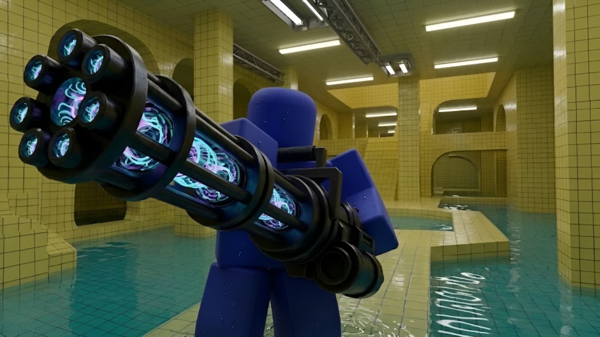 MEGA RED VS BLUE 🔴🔵 SECRET GUN 🤫⚔