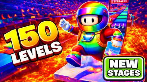 BLOX 150 LEVEL OBBY PARKOUR🌈