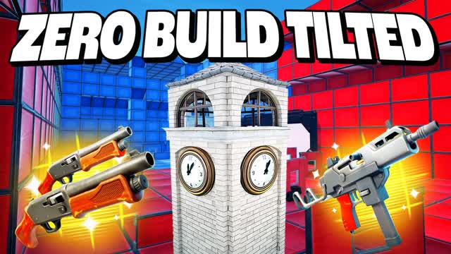 ZERO BUILD TILTED RED VS BLUE🔴🔵