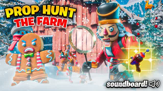 ❄️ THE FARM - PROP HUNT (CHRISTMAS)