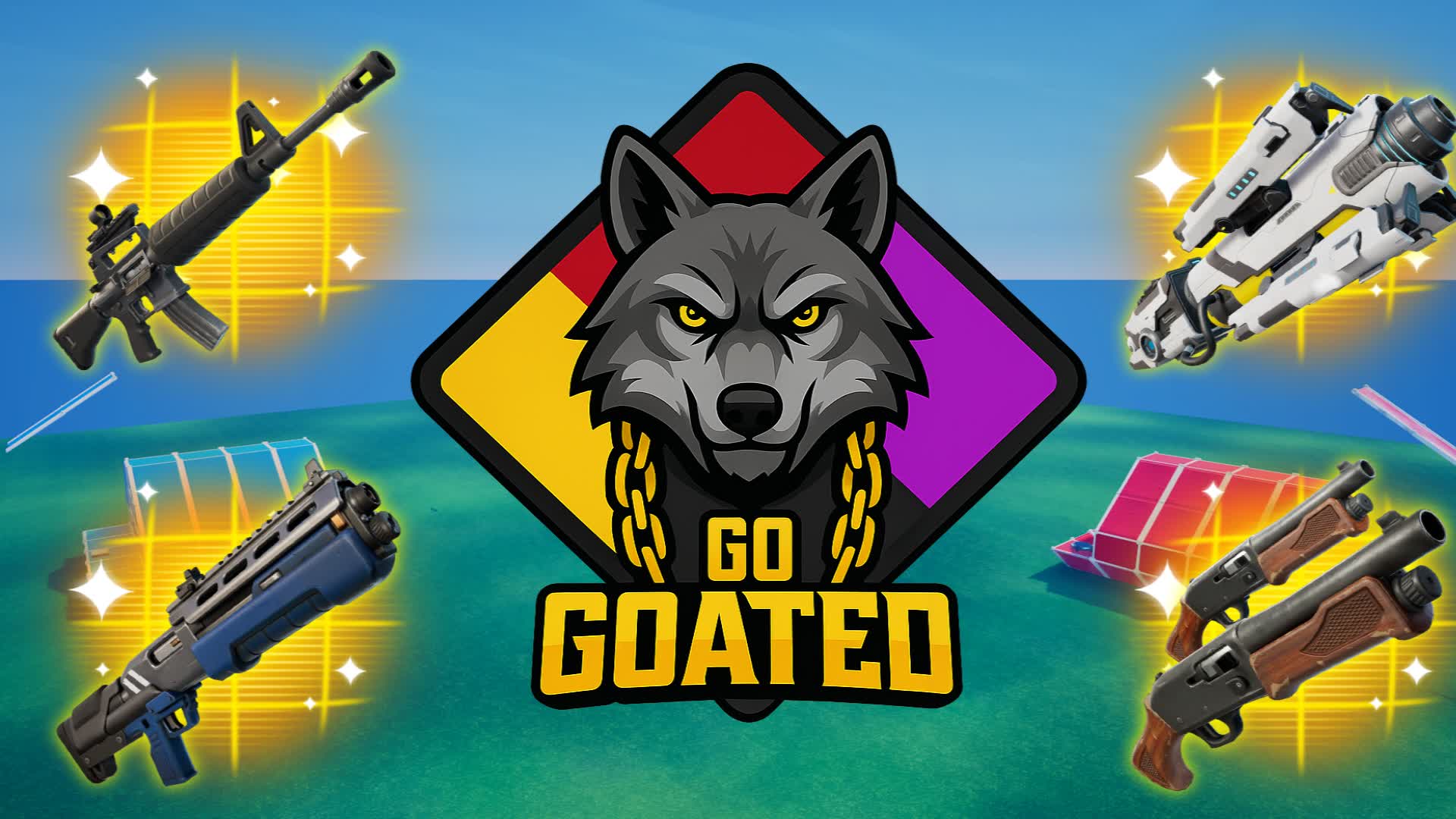 🐺 FULL GOATED! Zone Wars ❄️