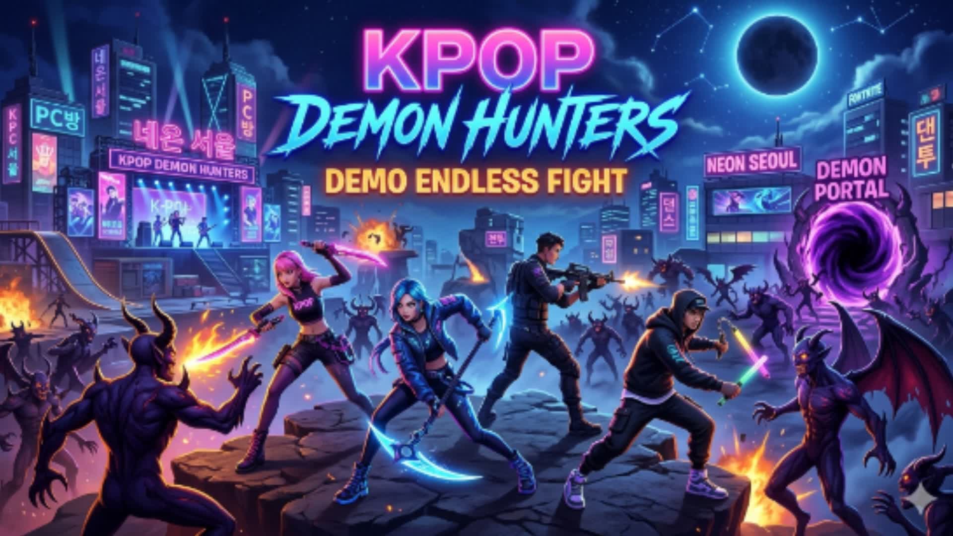 DEMON HUNTERS DEMO (ENDLESS FIGHT)