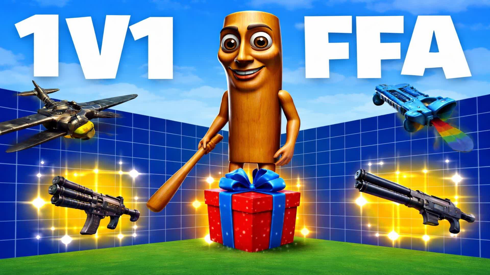 MEGA 1対1 FFA - すべての銃でスライディング 🎯