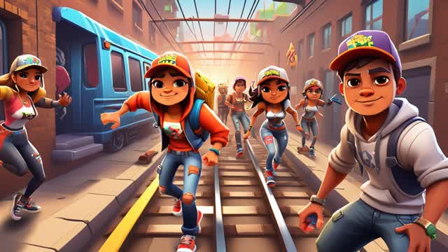 🛹 BATTLE OF THE SUBWAY 🛹