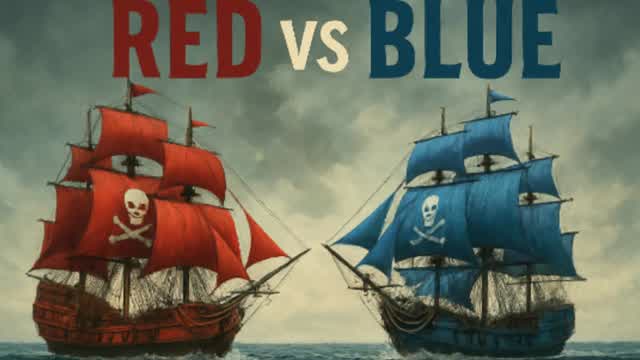 🔴🔵RED VS BLUE! (CLUBDUB)