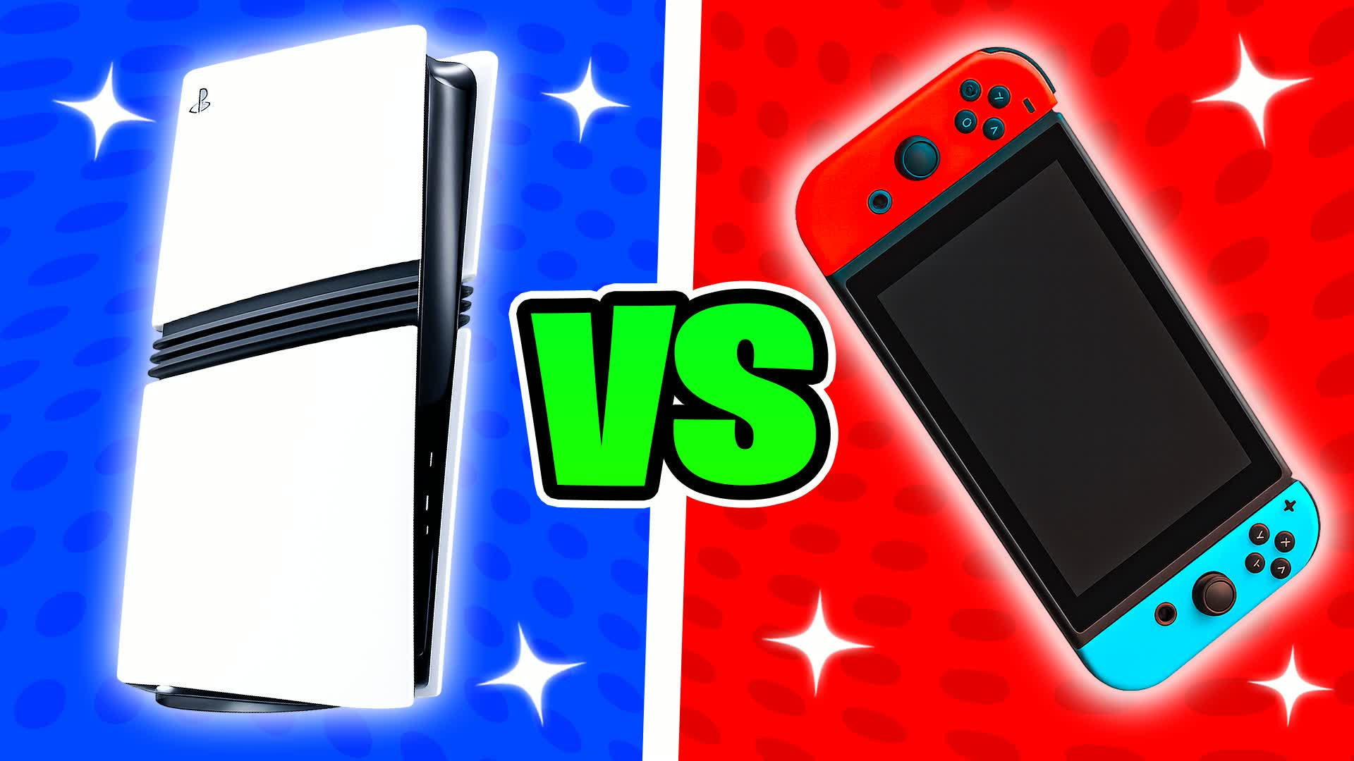 SUPER CONSOLE VS CONSOLE🔴🔵 RED VS BLUE