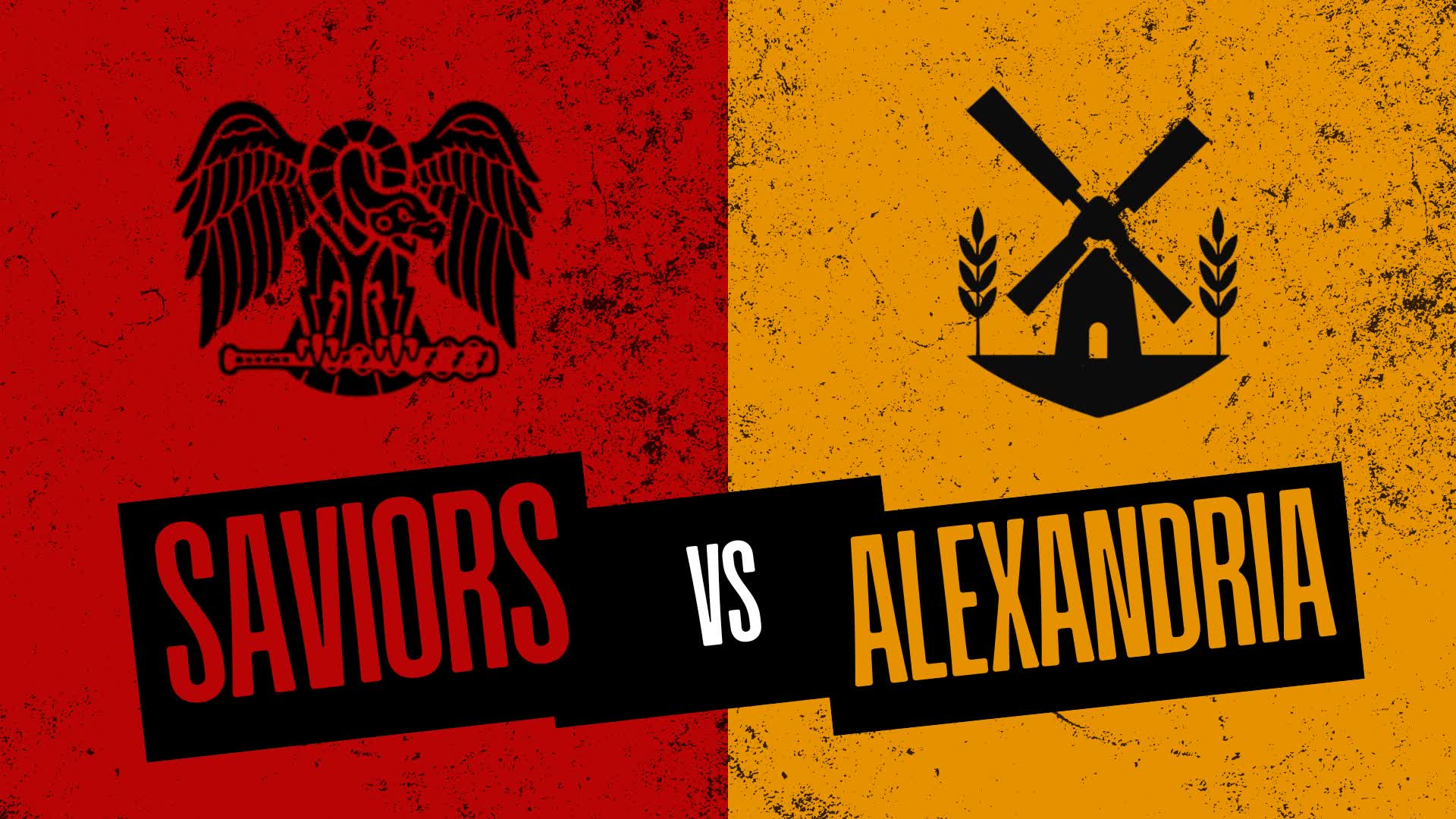 🧟 SAVIORS VS ALEXANDRIA 💣