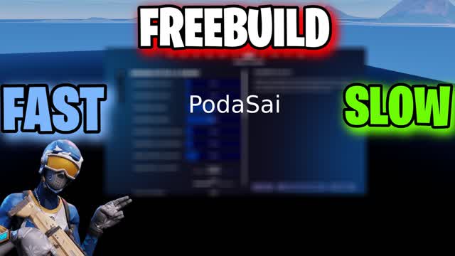 PodaSai SETTINGS FREEBUILD EDIT TRAINING