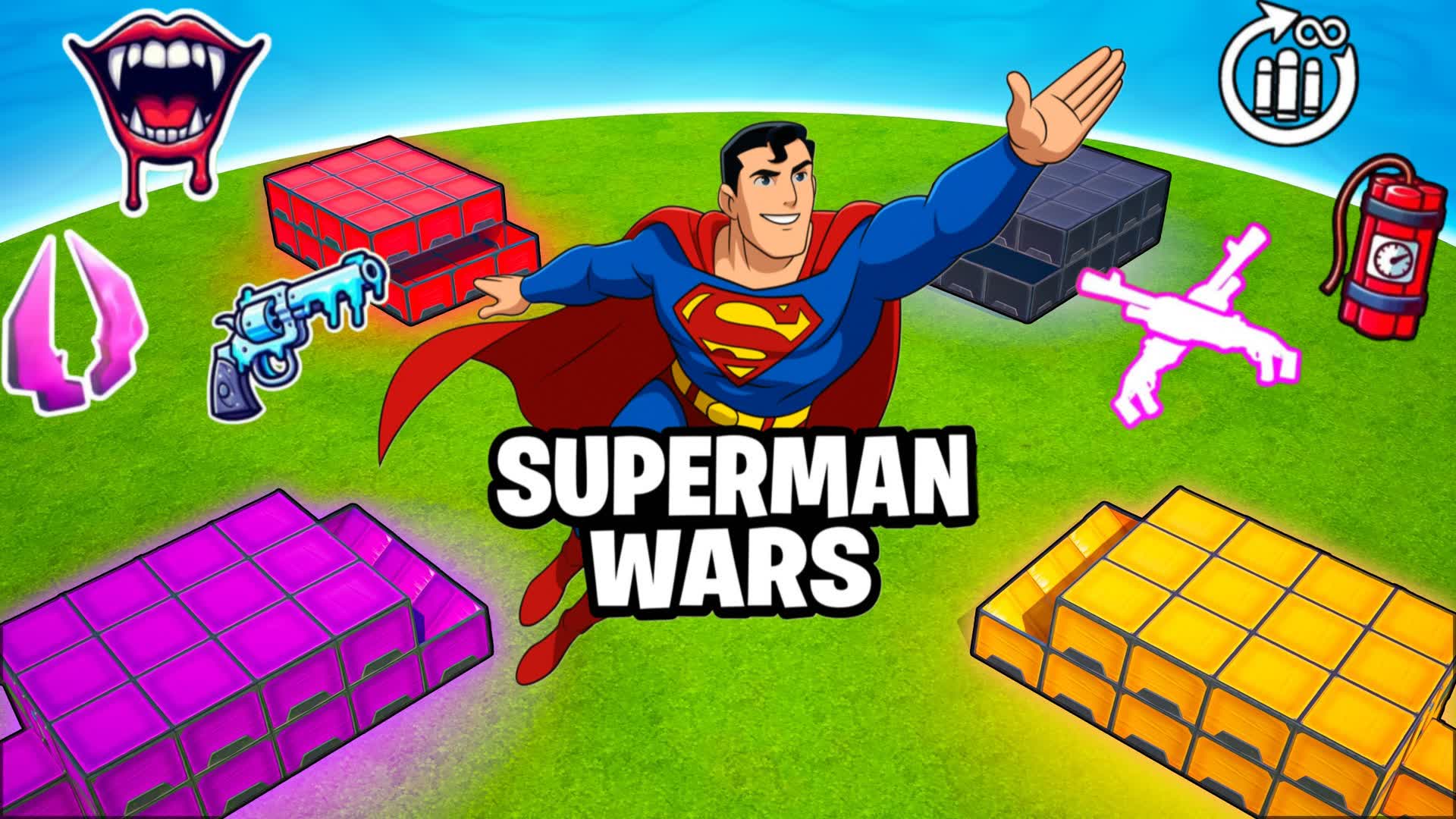SUPER MAN WARS - Zone Wars 🌀🦸