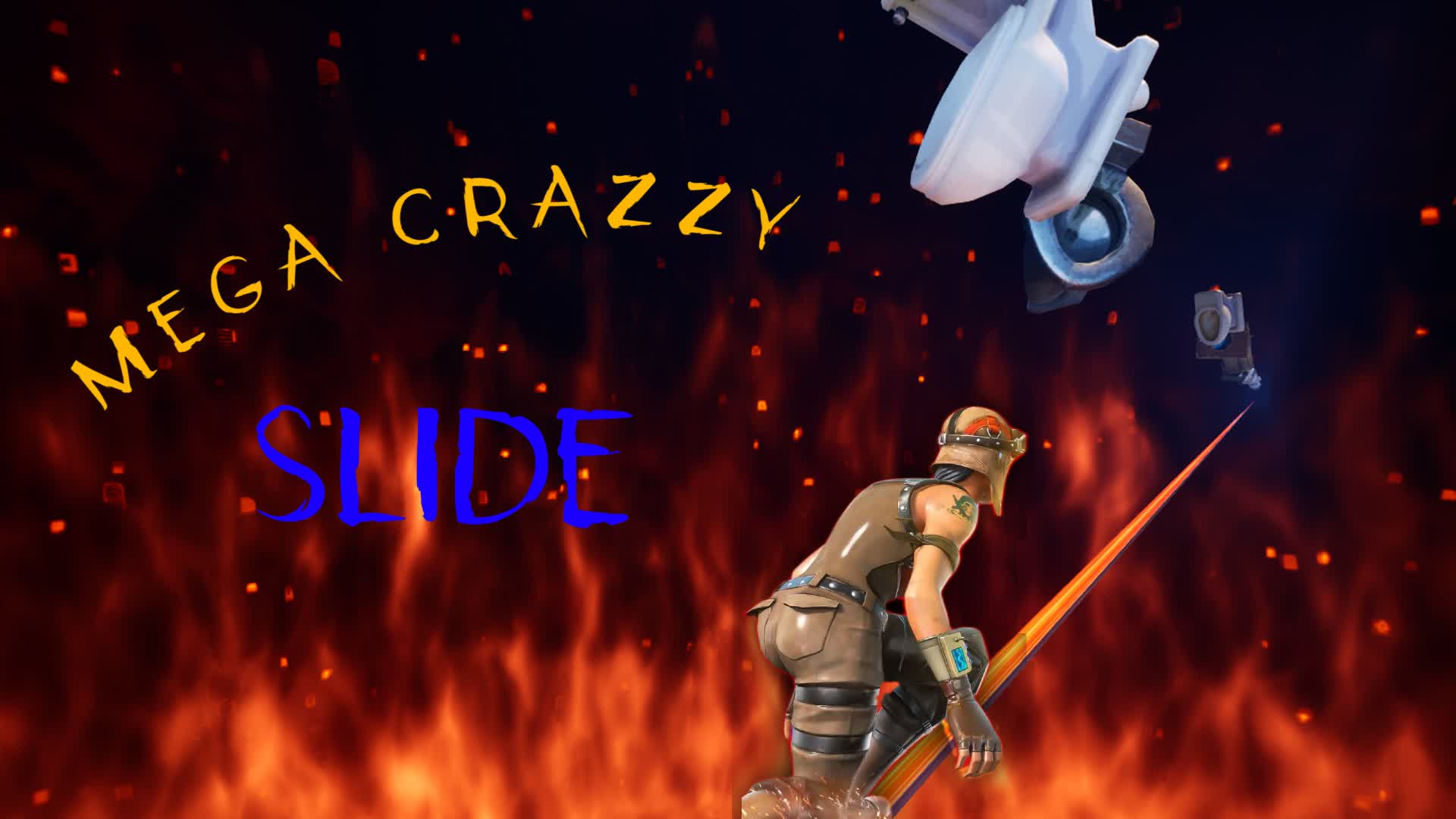 🎿MEGA CRAZZY SLIDE🎿