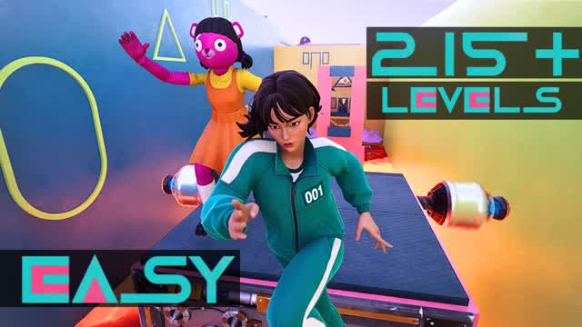 EASY SQUID🦑PARKOUR 215+