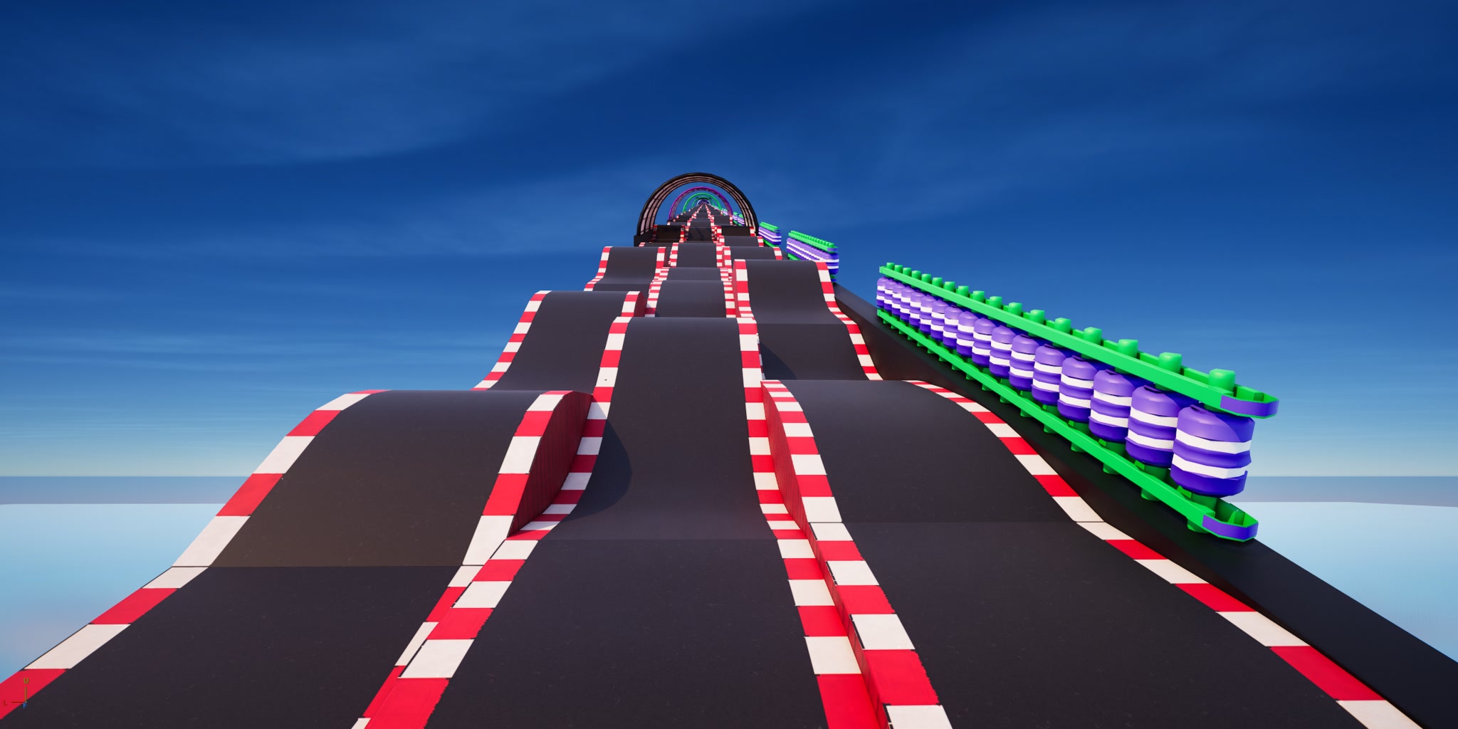 MEGA RAMP — 10,000 METERS!
