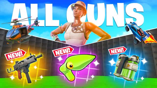 ULTIMATE 1V1 - ALL GUNS & RIDES