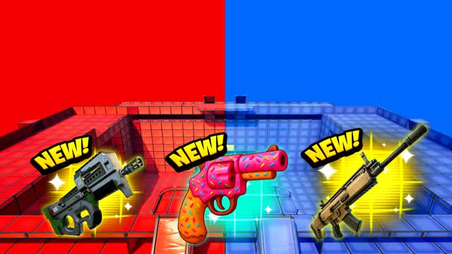 SUPER RED VS BLUE 🔴🔵 FREE FOR ALL